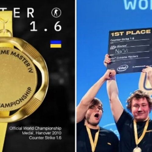 Максим Кріппа придбав історичну медаль NAVI / Фото: відкриті джерела